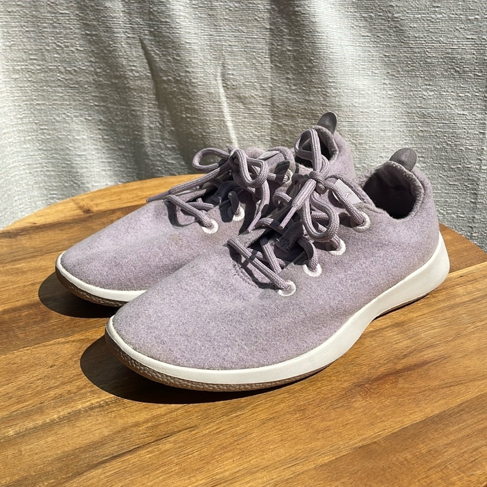 Allbirds Women's Wool Runners Lilac Size 9